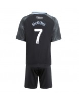 Otroške Nogometnih dresov Aston Villa John McGinn #7 Gostujoči 2025-26 Kratki rokavi (+ hlače)